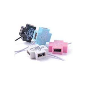 Cliptec Mix-X Cross USB 2.0 4-Port Hub