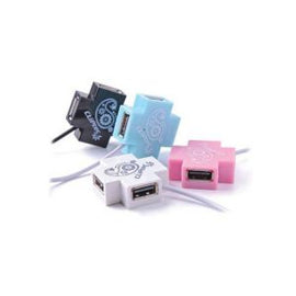 Cliptec Mix-X Cross USB 2.0 4-Port Hub