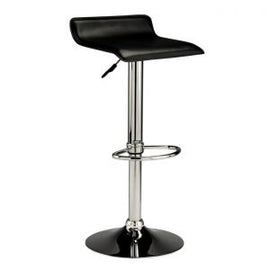 Height Adjustable Barstool Black Square – 40 x 45 x 61-81 cm - 0