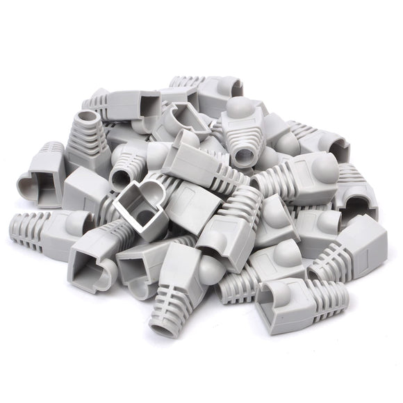 RJ45 PVC Boots, Packs Of 50 Pcs, Bag With Header, Terabit