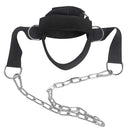 Adjustable Head Harness Exerciser with Chain KFit-2