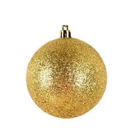 20Cm Glitter Plastic Ball, Gold, Silver, Red, Blue