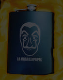 Stainless Steel Liquor Whiskey Flask 8oz-3