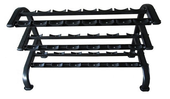 3 Tier Commercial 12 Pair Dumbbell Rack IFx