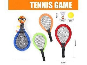 17 Inch Cloth Racket 2Pcs With Shuttle Cock & Soft Ball In Net Bag