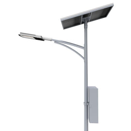 Solar Street Light With Led Lamp, Solar Panels And Charge Controller 40W Sunpower