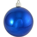 Christmas Shiny Ball, Single Color Individual Packed In Bag, 10Cm Blue,Green,Silver-1
