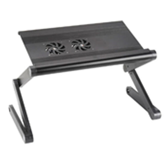Laptop Desk With Two Usb Air Fan – 1.73Kg 45*28.5Cm Black