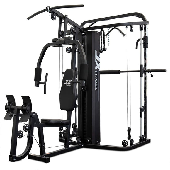 JX-925 Multi Functional Home Gym with Smith bar & Cable crossover Leg Press