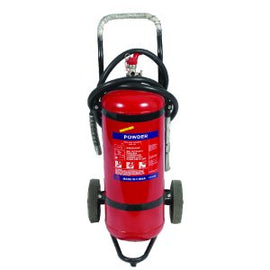 Fire Extinguisher Trolley Type Single Dry Powder 25Kg Sunpower