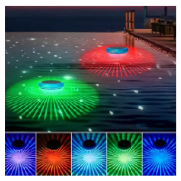 Floating Solar Light: 11Cm Red/Blue/Yellow/Green/White
