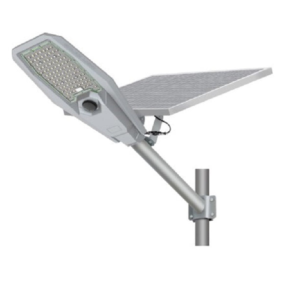 Solar Street Light 100W or 200W With 5V/25W or 5v/35W Solar Panel, Remote Control W/Fitting