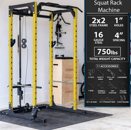 Multifunctional Power Squat Rack KFit - 0