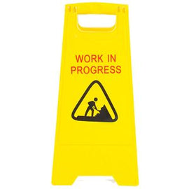 SIGN WORK IN PROGRESS