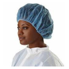 Bouffant / Mob Hair Net – Pack Of 100 Pcs – Color Blue