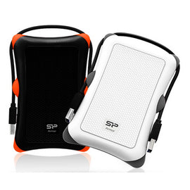 Hard Disk, Usb 3.0 Shockproof Armor A30 1Tb Silicon Power Black/Orange
