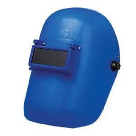 Welding Masks Blue Plastic Shield, With Handle, Tinted Window