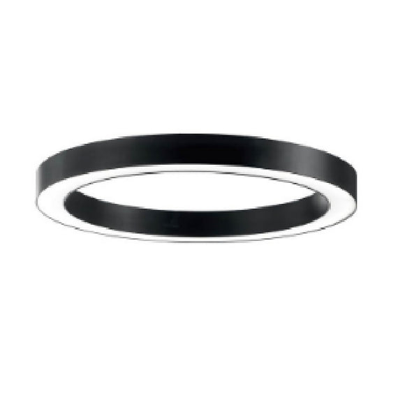 Ceiling Fitting Aluminum Casting Round White W/Black Ring Finished, 55Mm, Dia:66X25Mm Win Win