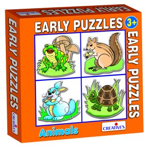 Early Puzzles – Animals – Age 3+ Creative