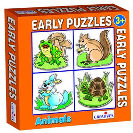 Early Puzzles – Animals – Age 3+ Creative