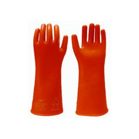 Anti Electrical 12Kv High Voltage Insulated Gloves,Latex Material – Free Size, Length : 390Mm, Black/Red