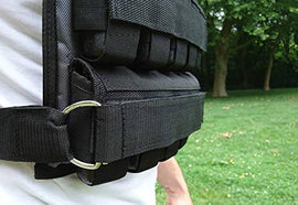 TRAINING ADJUSTABLE POUCH WEAR RESISTANT WEIGHTED VEST - 0