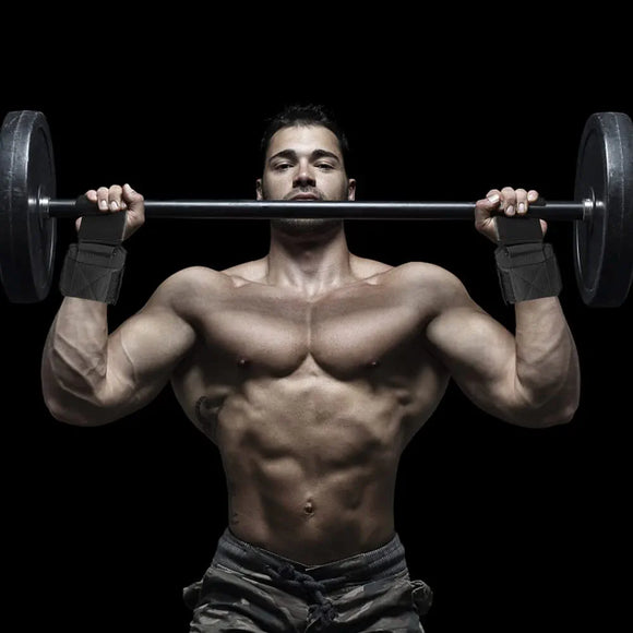 Weight Lifting Hooks Heavy Duty Lifting Wrist Straps KFit