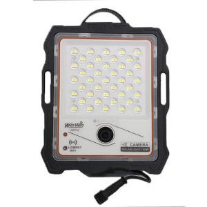 100W Or 200W Solar Led Flood Light With Cctv Camera, Wifi Type With 16G Sd Card Type