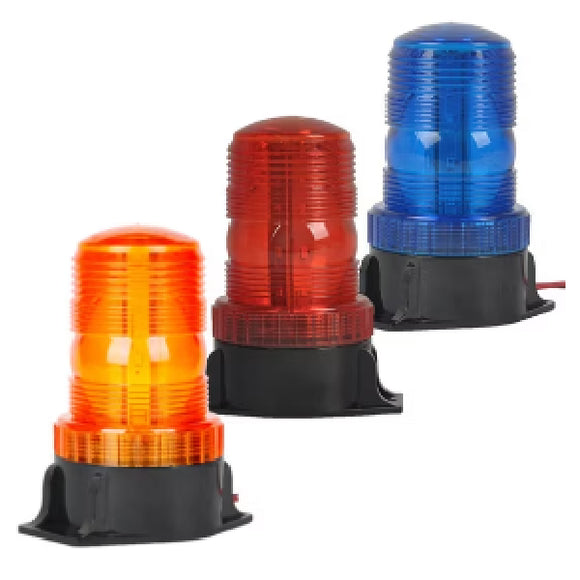 Strobe Light 6-12V Dc Red / Amber / Blue