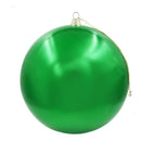 Christmas Shiny Ball, Single Color Individual Packed In Bag, 10Cm Blue,Green,Silver-2