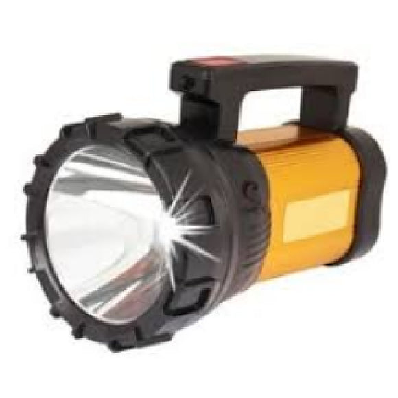 Led Searchlight Rechargable, 5W Led Black