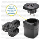 Kensington k38237ww Black Power Plug Adapter for Socket (60mm, 65mm, 55mm)-3