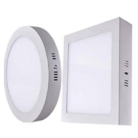 Led Surface Mount Panel Light Cut-Off : F75Mm, 8Watts F90 H26Mm Win Win Warm White