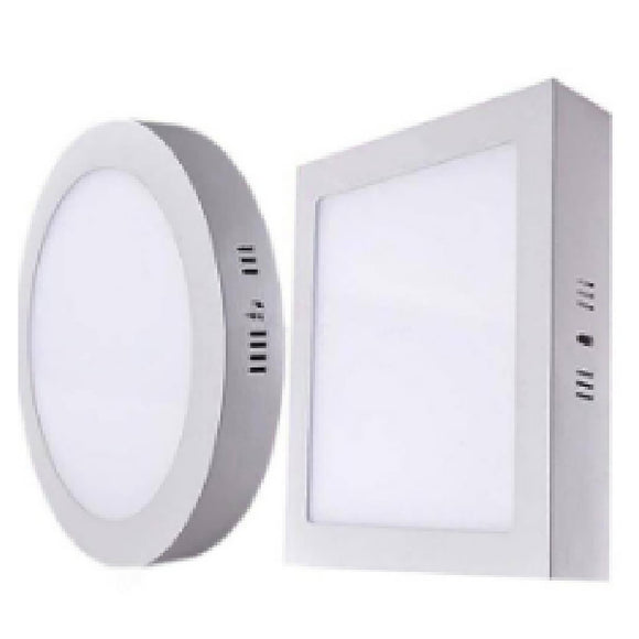 Led Surface Mount Panel Light Cut-Off : F75Mm, 8Watts F90 H26Mm Win Win Warm White