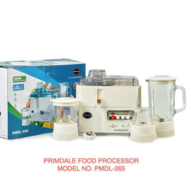 Primdale 4 IN 1 FOOD PROCESSOR JUICER BLENDER GRINDER MILL 350w