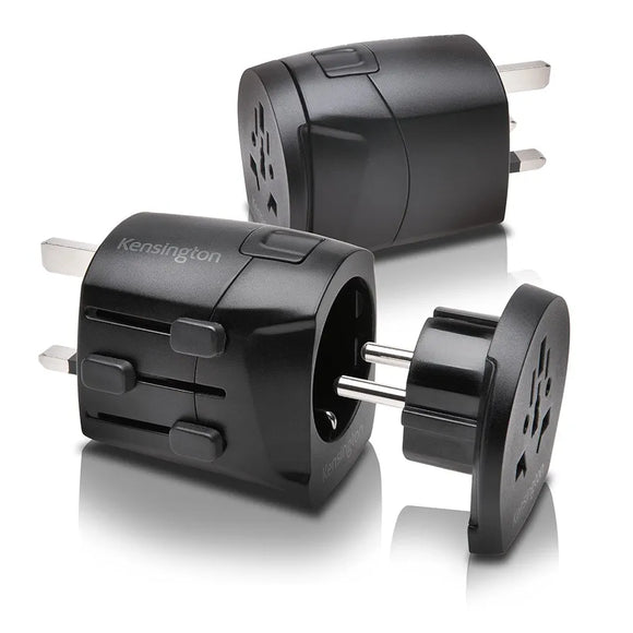 Kensington k38237ww Black Power Plug Adapter for Socket (60mm, 65mm, 55mm)
