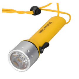 Led Diving Flashlight 4Xaa Batteries, 50-100M Underwater Ace Camp Yellow