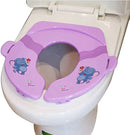 Cushion Traveller Folding Soft Padded Potty Seat, PP, Blue or Pink, 37.5x32cm-2