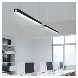 LED Linerar Light IP40, 36Watts , 1200x40x75mm or48Watts, 1200x75x75mm, 4000K, Aluminum Housing Color, Non Connectable