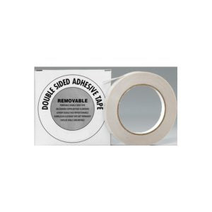 Double Sided Warning Sign, 1Mm, White