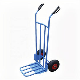 Trolley With Solid Black Rubber Wheelm Width:60Cm, Load Capacity:400Kg