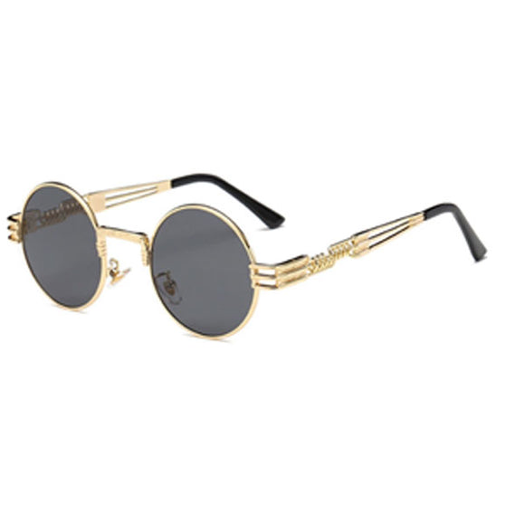Modern Fashion Sunglass Metal Frame With PC Lens, With Case