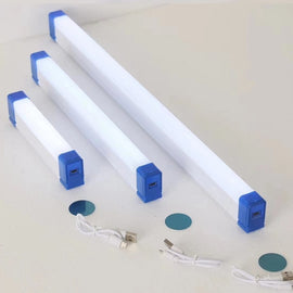 5V USB Rechargable Tube Square 30mm, 20W Plastic, Magnetic, Daylight