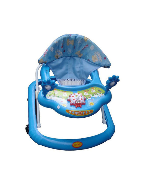 Baby Walker Standard With Music Blue/Pink