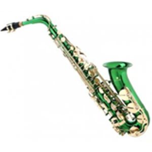 Alto Saxophone Green Color