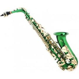 Alto Saxophone Green Color