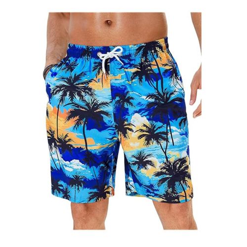 Beach Short For Man, Coconut Beach Design, Large