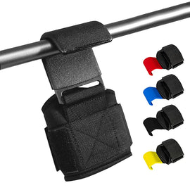 Weight Lifting Hooks Heavy Duty Lifting Wrist Straps KFit - 0