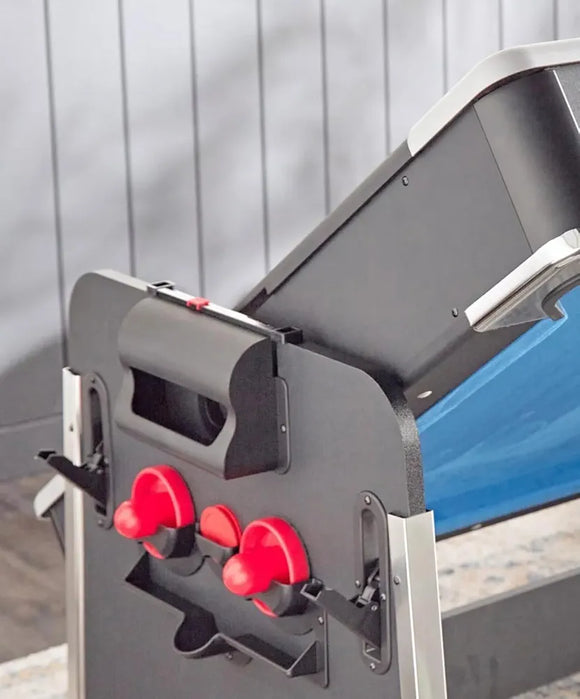 Multi-game Leisure 7ft Revolver 4-in-1 Pool/Air Hockey Tennis Ping Pong Dining table