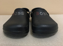 Bobs Durable Unisex Crocs – Skecher Style, Black - Choose Size - 0
